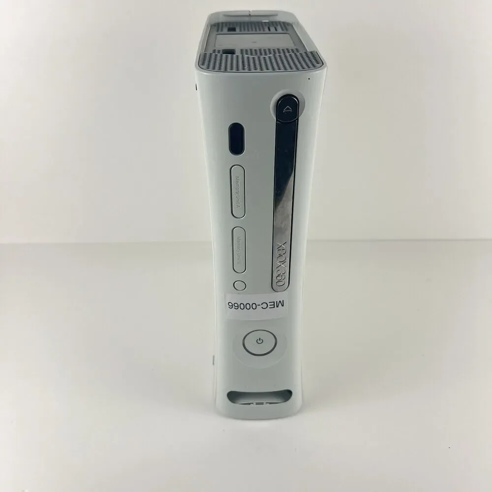 Xbox 360 Original Model White, Powers On But No Video, PARTS ONLY, READ